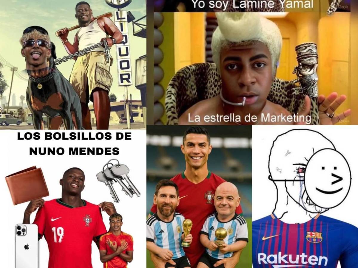 Lamine Yamal sufre: Los divertidos memes atizan contra España tras perder la final ante Portugal Lamine Yamal sufre: Los divertidos memes atizan contra España tras perder la final ante Portugal