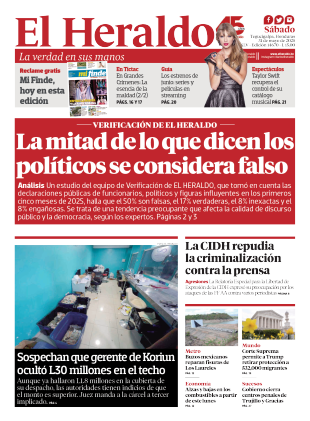 La mitad de lo que dicen los políticos se considera falso