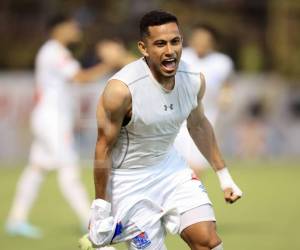 Así gritó el mediocampista de los Albos su gol ante la Máquina.