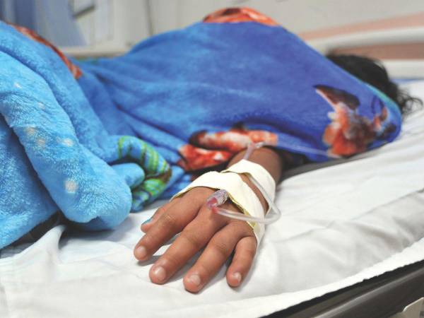 La menor, de nueve años, falleció en el Hospital del Sur.