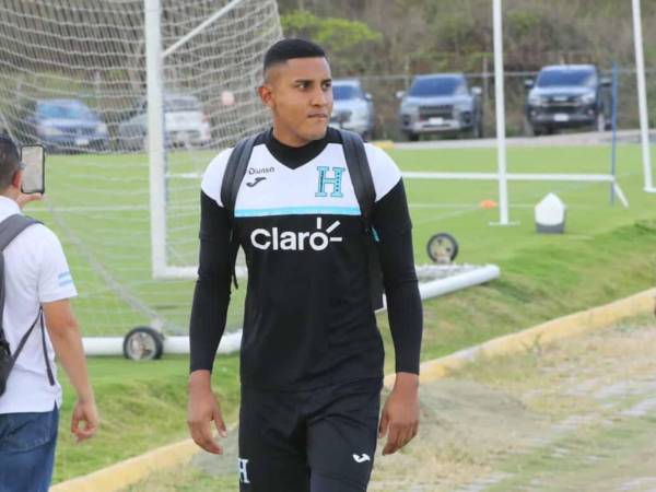 El portero mostró su alegría de haber sido tomado en cuenta para este microciclo.