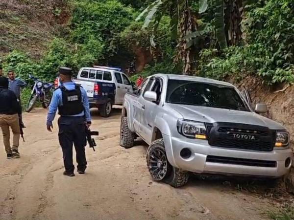 Las víctimas se trasladaban en este automotor cuando recibieron el atentado criminal.