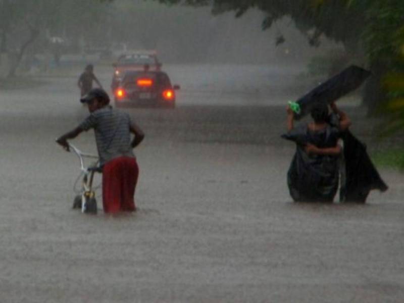La Ceiba ya sufre daños por culpa de las precipitaciones y se mantiene la alerta amarilla por órdenes de Copeco.