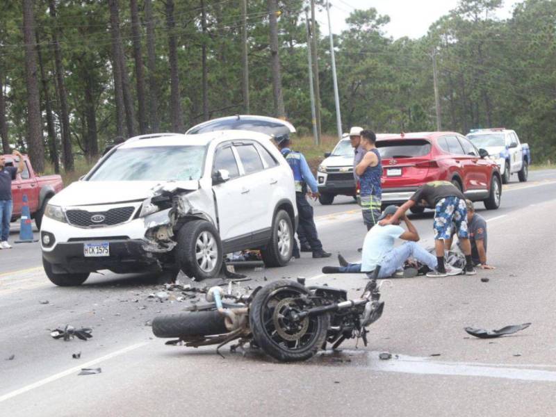 2023 fue el año en el que más accidentes de tránsito en motocicletas se han reportado en el país, ya que registró más de 1,800 incidentes.