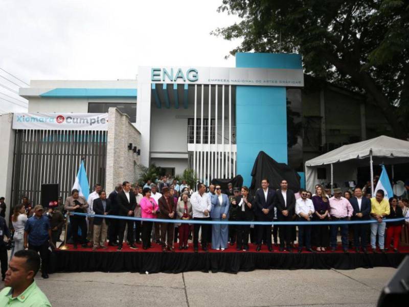 Ahora la ENAG tiene unas modernas instalaciones, con máquinas de alta gama.