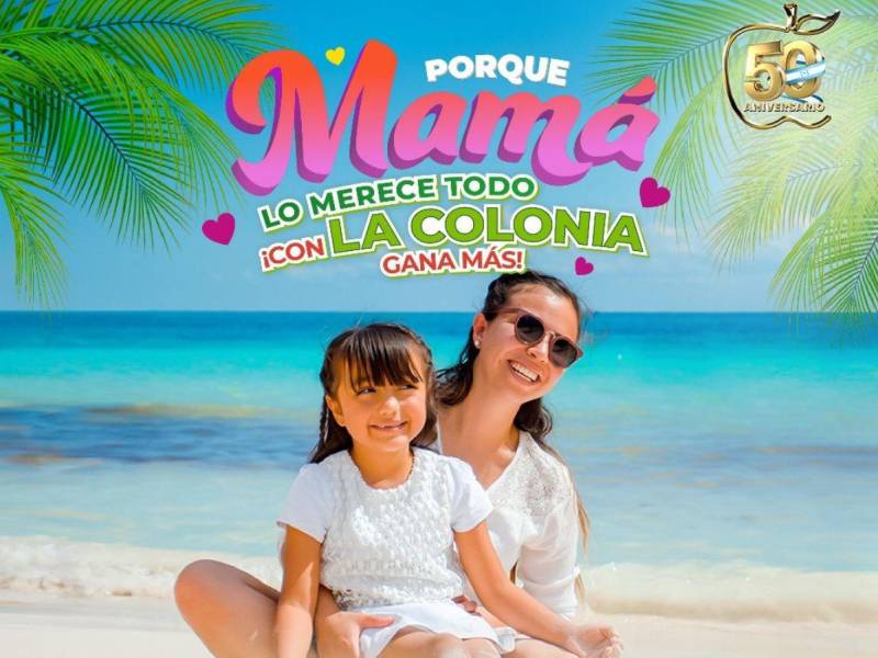 Supermercados La Colonia presenta su promoción para este Día de las Madres Hondureñas, con una gran variedad de premios que no querrás perderte.