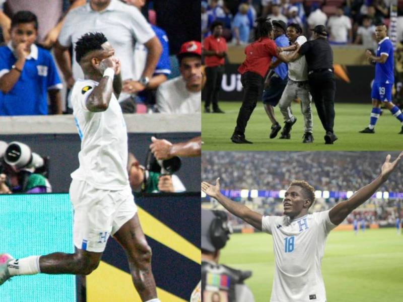 Honduras salió de las cenizas y logró derrotar 2-0 a El Salvador en el Shell Energy Stadium de Houston. Te mostramos las mejores imágenes de que dejó el partido.